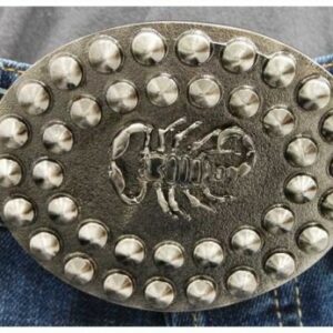 Gürtelschnalle - Silver Scorpion