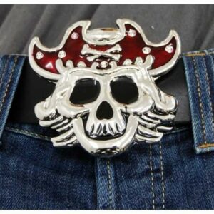 Gürtelschnalle - Skull Pirate