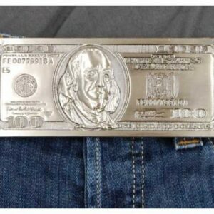 Gürtelschnalle - Dollar Note