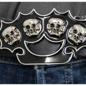 Gürtelschnalle Skull Knuckles
