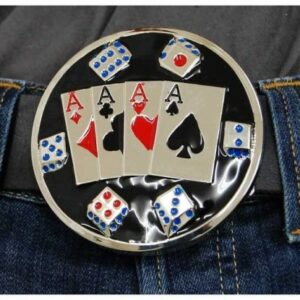 Gürtelschnalle - Playing Cards