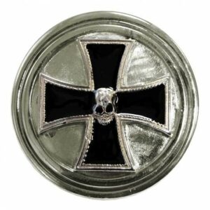 Gürtelschnalle - Iron Cross Skull