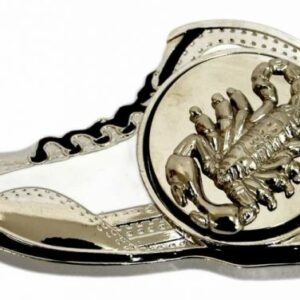 Gürtelschnalle - Shoe with Scorpion