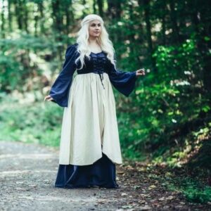 Mittelalterkleid - zweifarbig