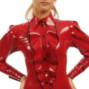 Latexbluse 'exclusive color'