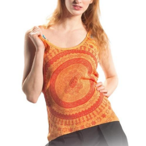 Damen Top mit Mandala Muster