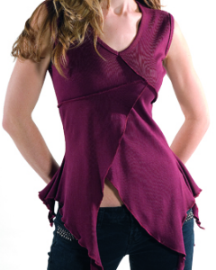 Damen Top - asymmetrisch geschnitten