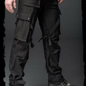 Gothic Hose mit Bändern und vielen Taschen