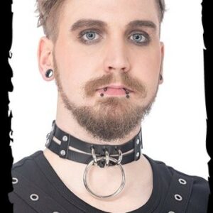 Halsband mit großem Ring