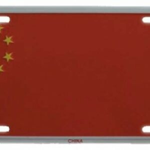 Blechschild China