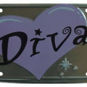Blechschild Diva