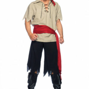 Cutthroat Pirate - Kostüm Set 4TLG