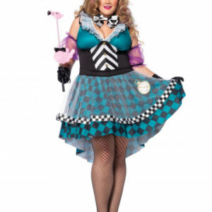 Maniac Mad Hatter- Kostüm Set 4TLG.-Queensize