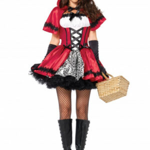 Gothic Red Riding Hood - Kostüm Set 2TLG.