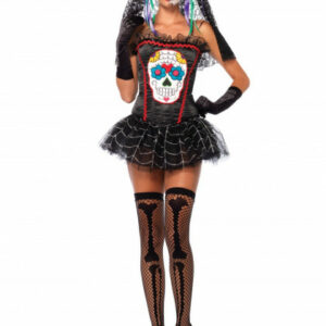 Korsett 'Sugar Skull Bustier'