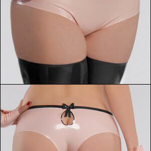 Latex Panty mit Schleifchen