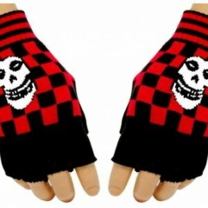 Fingerlose Handschuhe - Laughing Skull