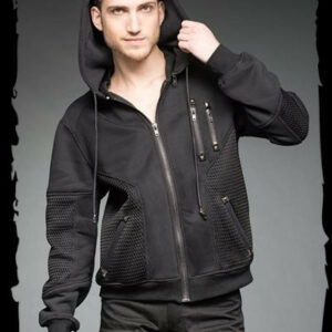Hoodie mit Reißverschlüssen