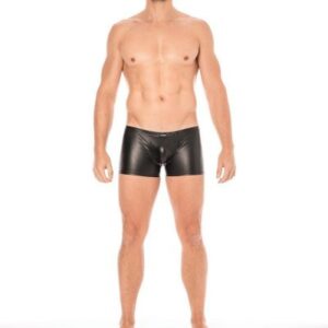 schwarze Wetlook-Boxer