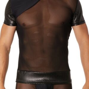 Schwarzes Herren T-Shirt