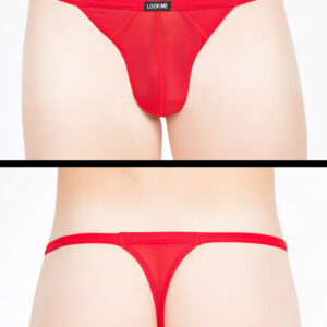 Roter Tüll-String