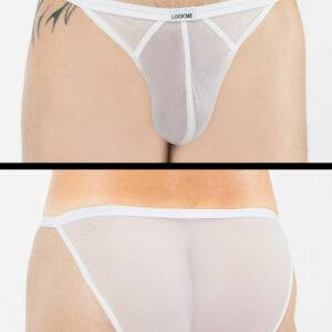 Weißer Tanga-Slip