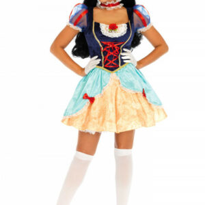 Kostüm-Set Märchenprinzessin 4-teilig