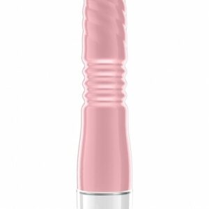 Vibrator mit Rillenstruktur - rosa