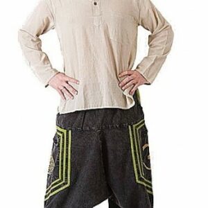 Mittelalter Hose mit Aufdruck