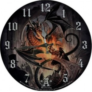 Wanduhr 'Order of the Dragon'