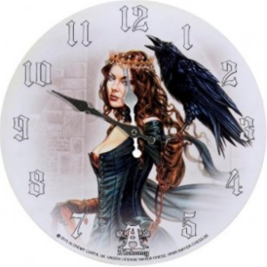 Wanduhr 'Tarot Queen'
