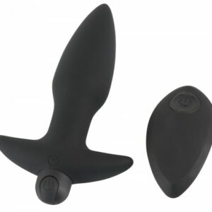 Butt Plug mit entnehmbarem Vibrobullet