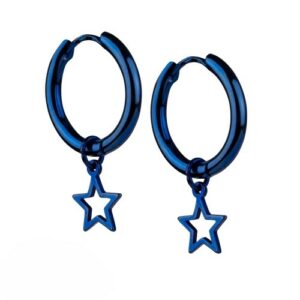 Klappcreole 'Blauer Stern' Edelstahl
