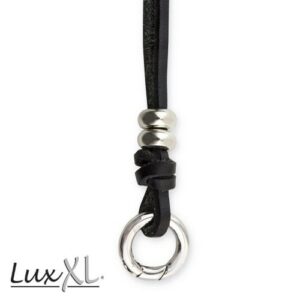 Lederkette mit Ring