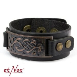 Lederarmband mit Tribal