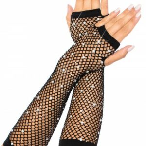 Netzstulpen Strass