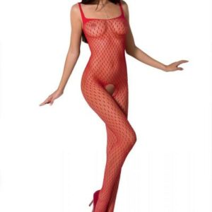 roter ouvert Bodystocking