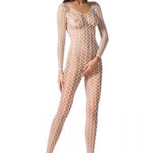 weißer ouvert Bodystocking