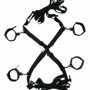 Bett-Fesselset 'Cross'