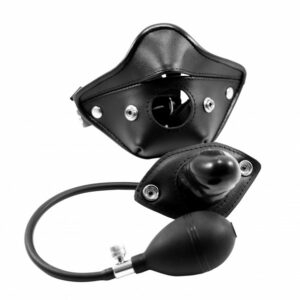 Maske mit Pump-Knebel
