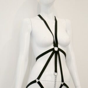 Damen Gummiband Harness elastisch