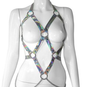 Body 'Holographic' mit Ketten