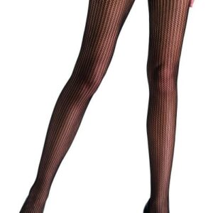 Netz-Strumpfhose mit Muster