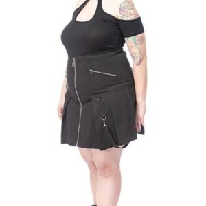 Neckholder-Top mit Ring am Hals - Plussize