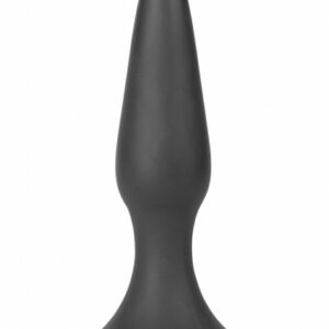 Silky Buttplug Groß - Schwarz