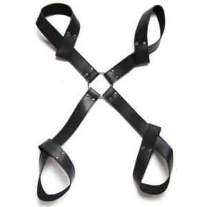 Einteiliges Bondage Fessel-Set aus Kunstleder