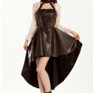 Steampunk Neckholderkleid