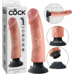 Vibrator King Cock - 9 Zoll