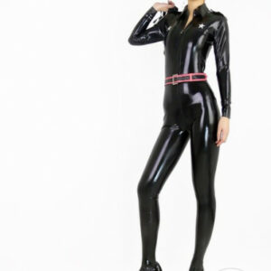 Latex Catsuit im Sheriff Look