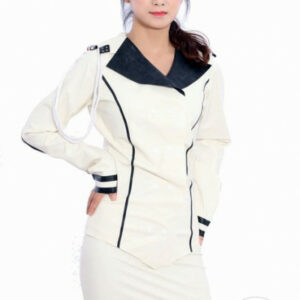 Latex Offiziersjacke